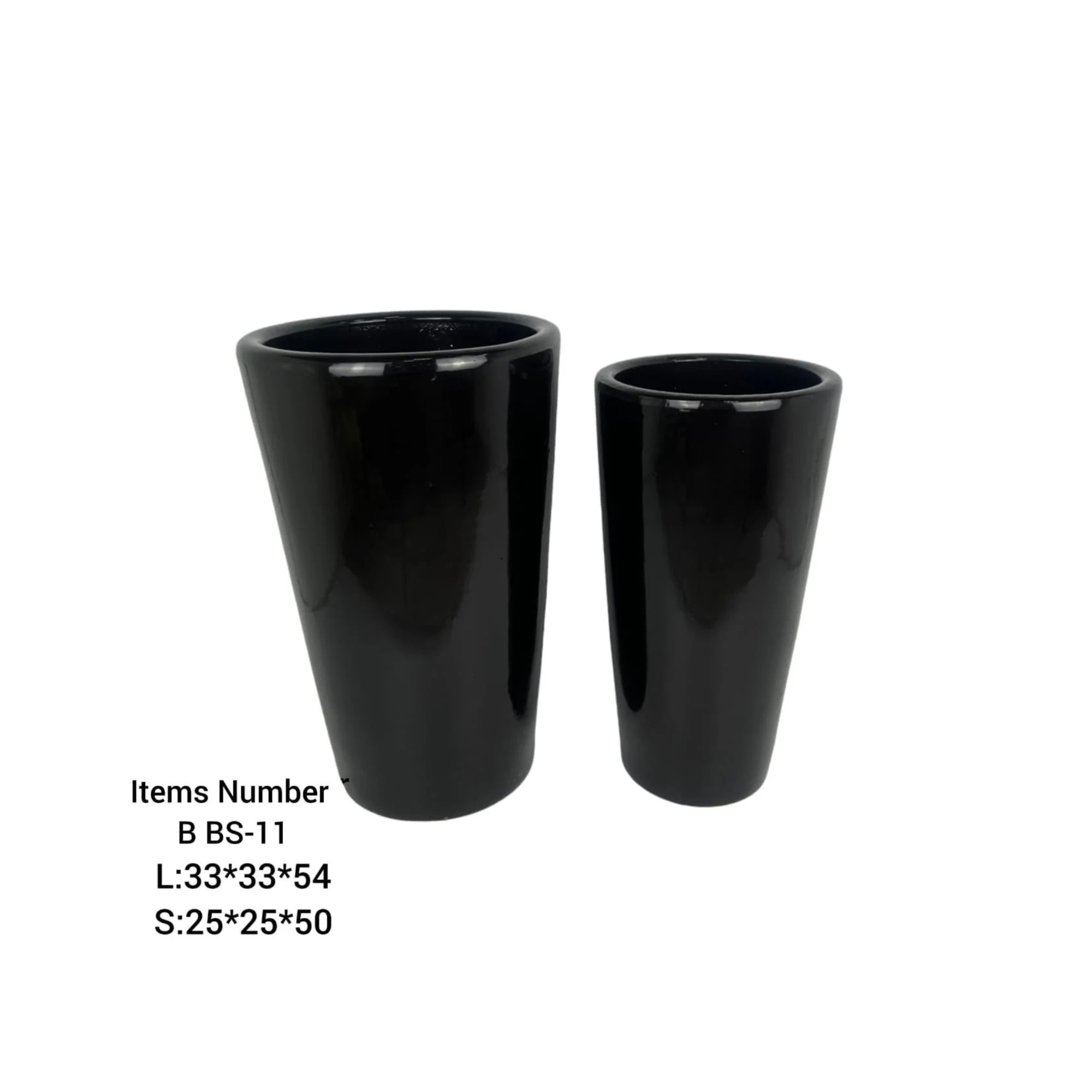 BS-11 Ceramic Planter Pot Set