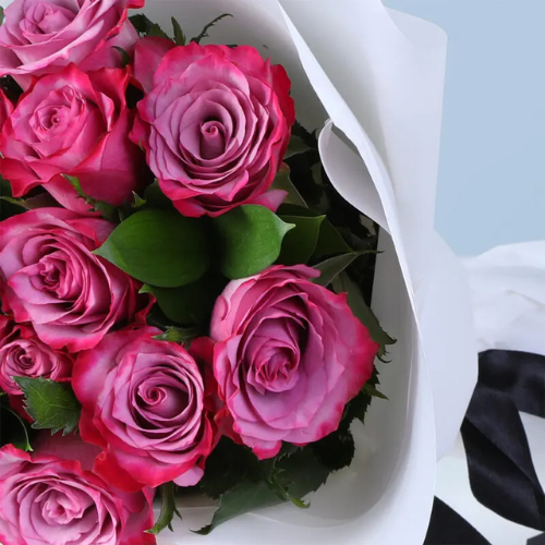 Royale Purple Rose Signature Bouquet