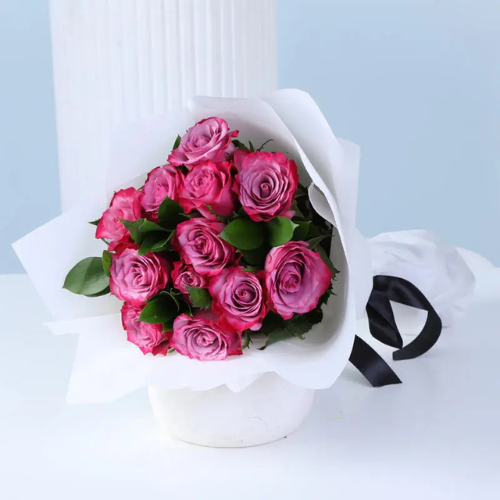 Royale Purple Rose Signature Bouquet