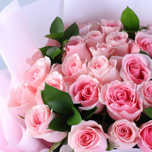 Blush Petal Delight Flower Bouquet