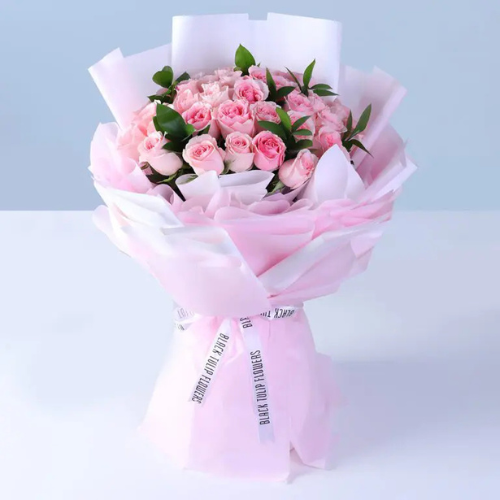 Blush Petal Delight Flower Bouquet
