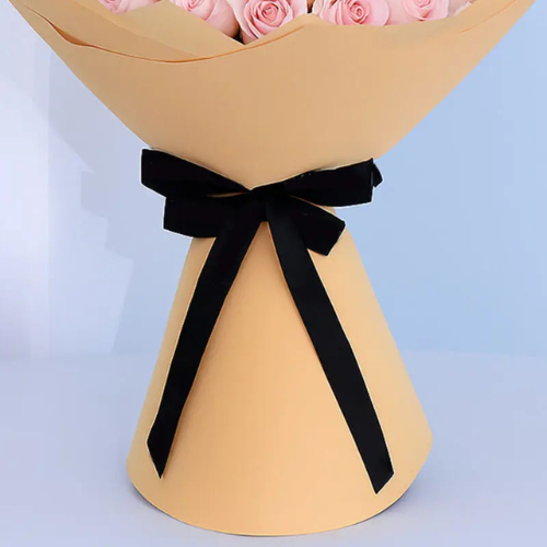 Romantic Light Pink Roses Bouquet