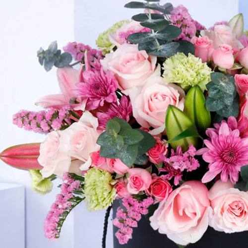 Premium Bloom Carnival Flower Box