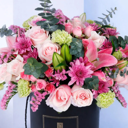 Premium Bloom Carnival Flower Box