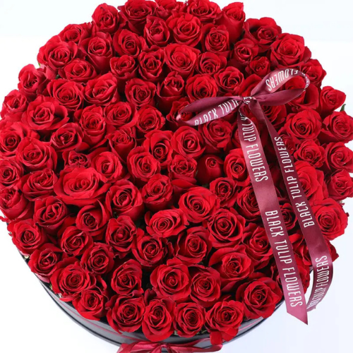 Grand Romance 100 Red Roses Bouquet