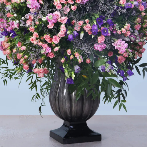 Grandeur Pink & Purple Floral Arrangement