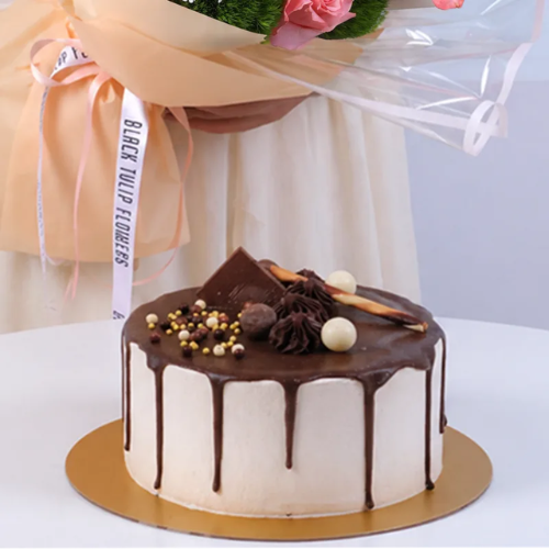 Premium Chocolate Ice Cream Celebration Cake