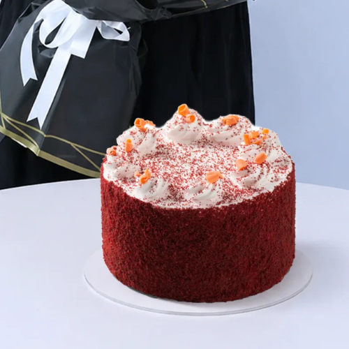 Romantic Red Ice Cream Cake Gift Combo