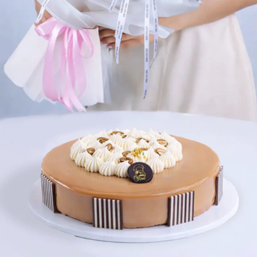 Premium Mocha Bloom Fusion Delight