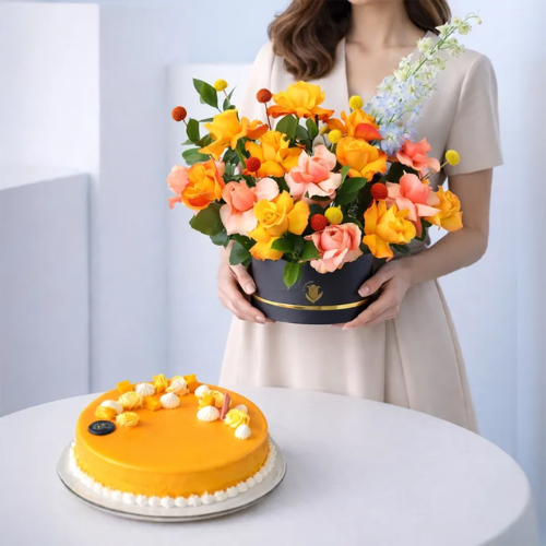 Sunshine Bloom & Mango Mousse Gift Combo