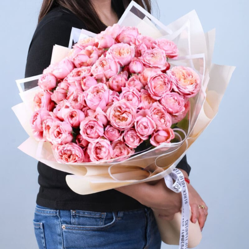 Premium Pink Bombastic Rose Bouquet