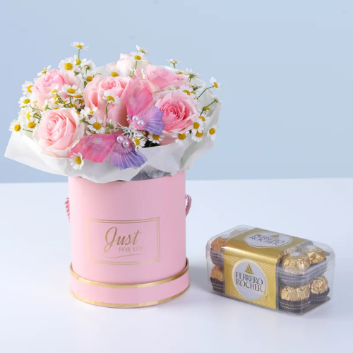 Flutter Flower Chocolate Gift Box