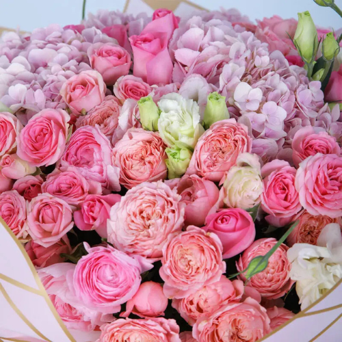Enchanted Pastel Blooms Floral Bouquet