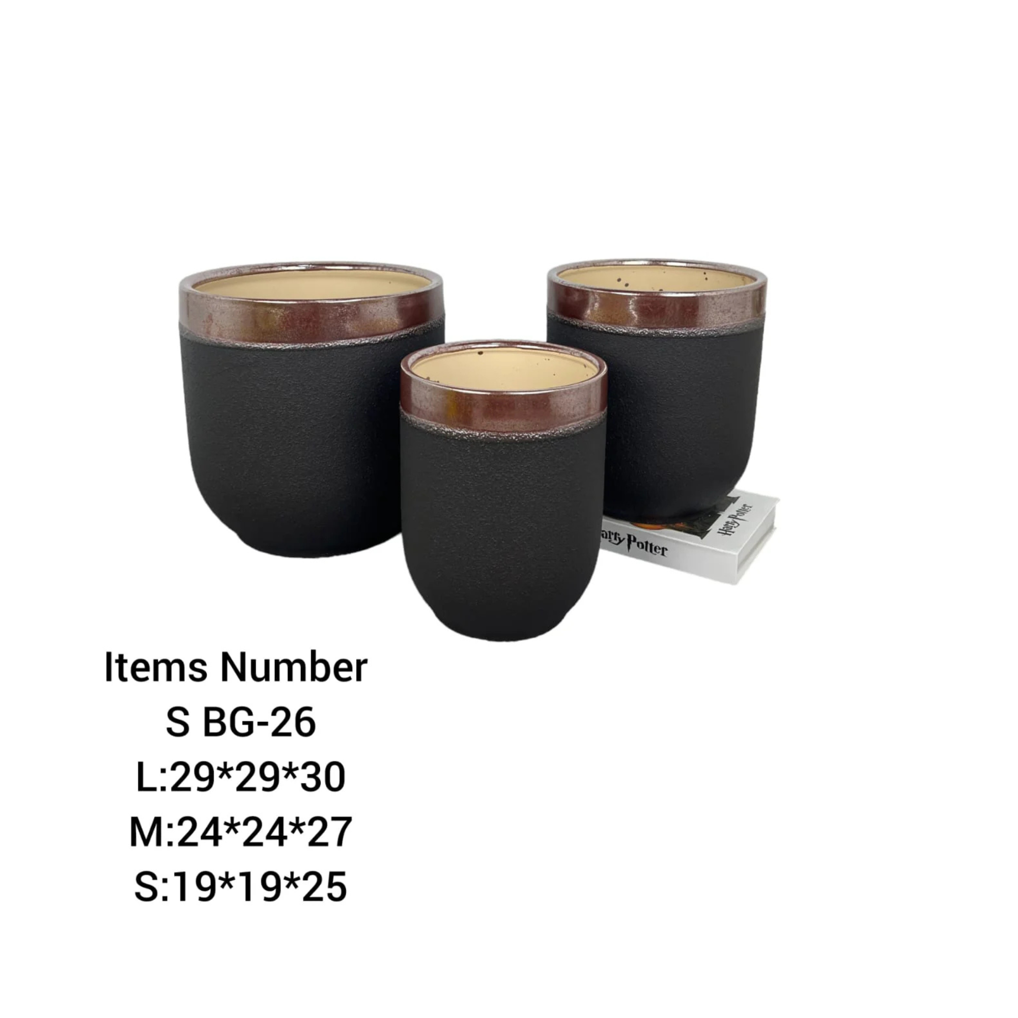 Ceramic Planter Combo Set BG-26