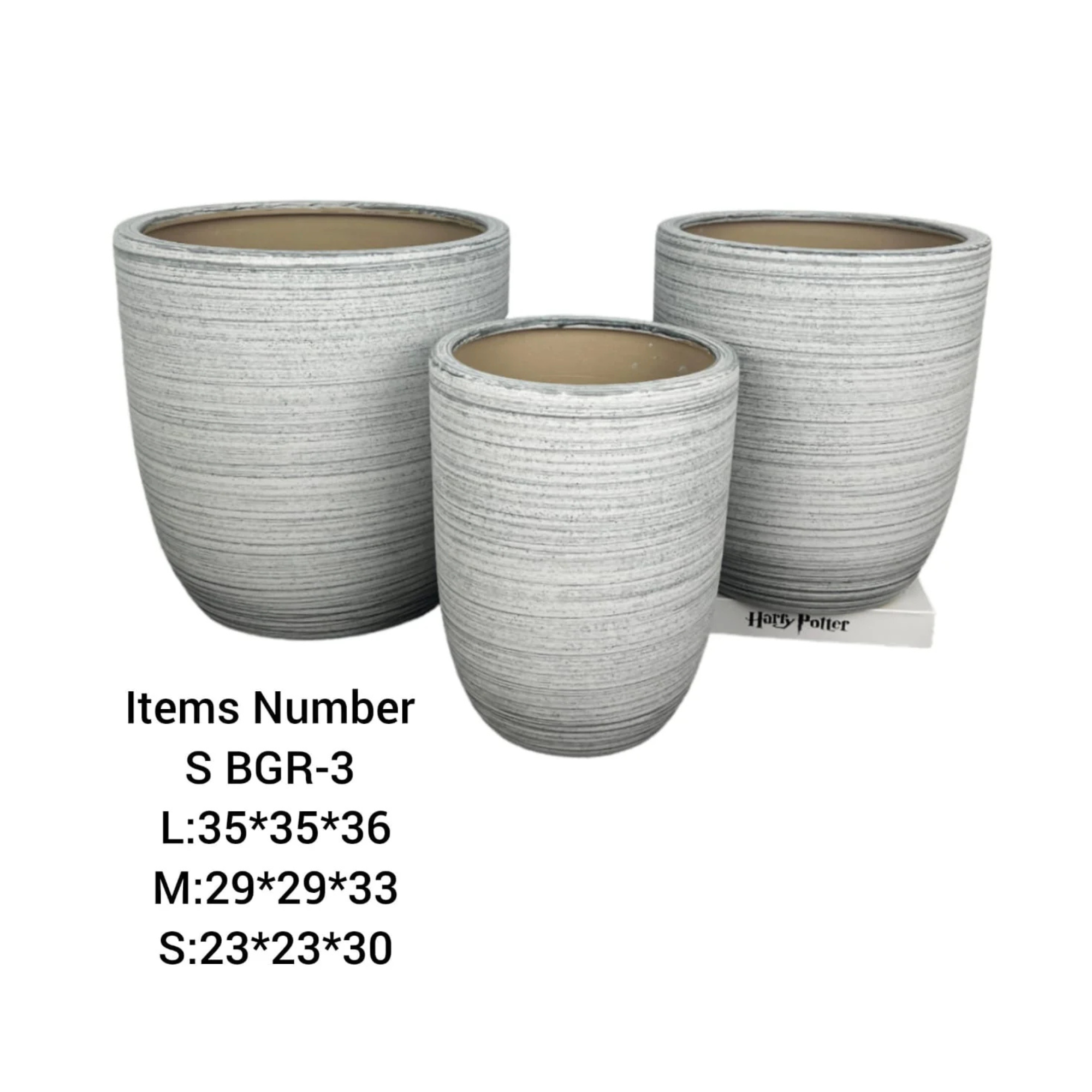 Ceramic Pots Combo Set BGR-3