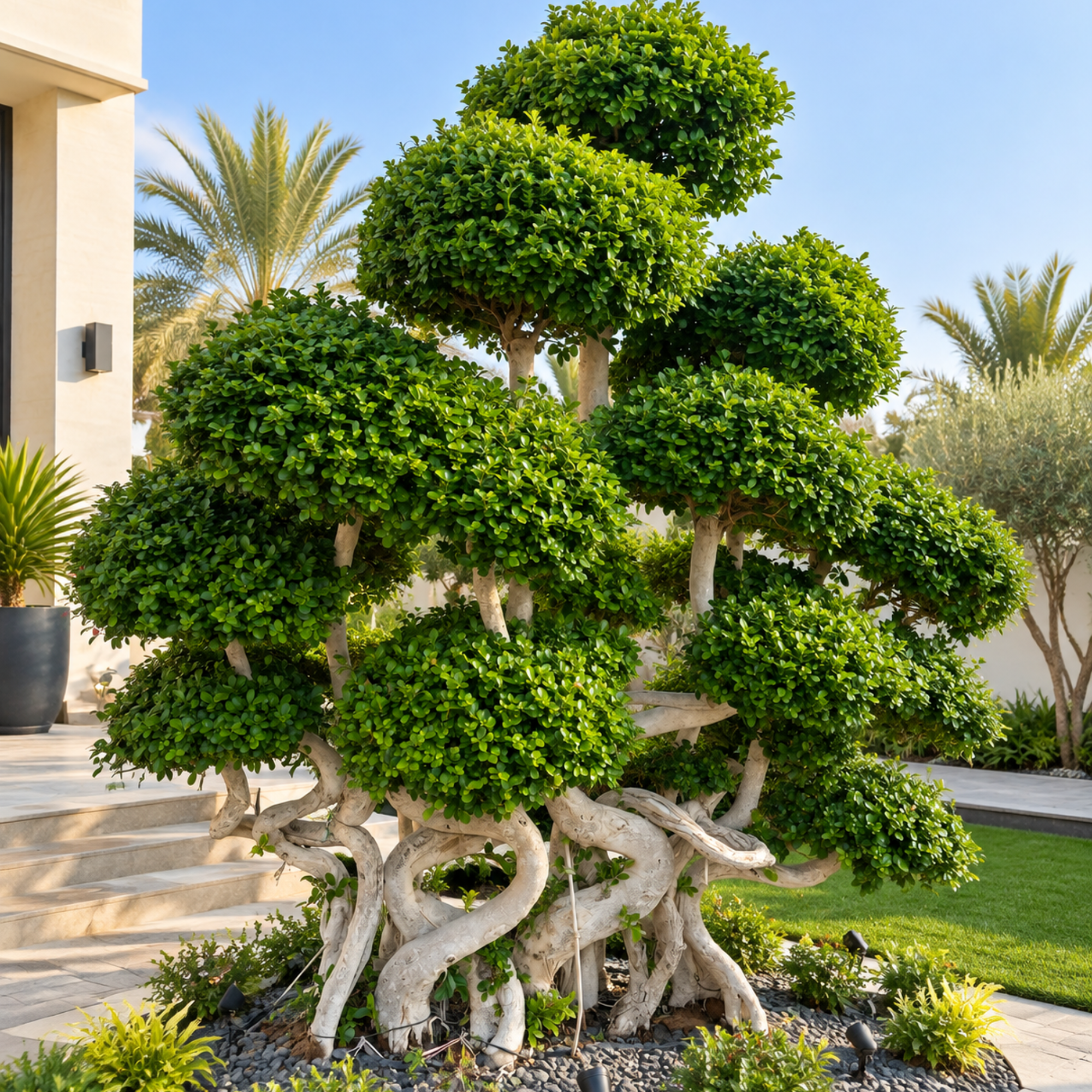 Ficus Microcarpa Topiary Tree