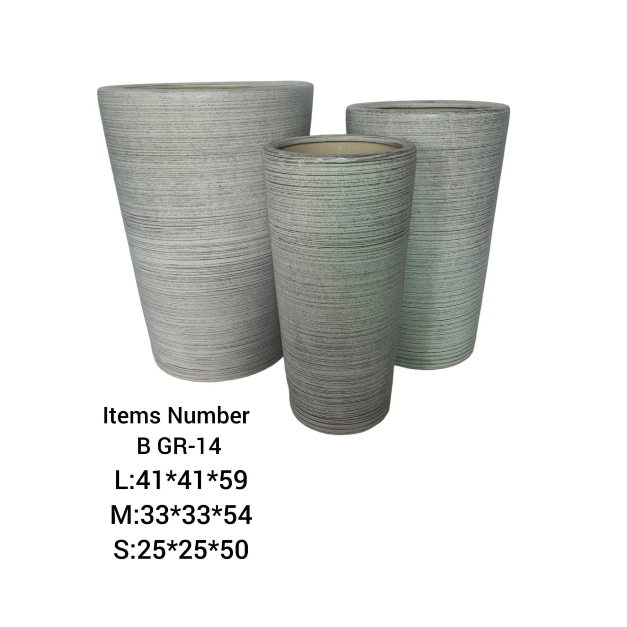 GR-14 Premium Ceramic Pot Combo