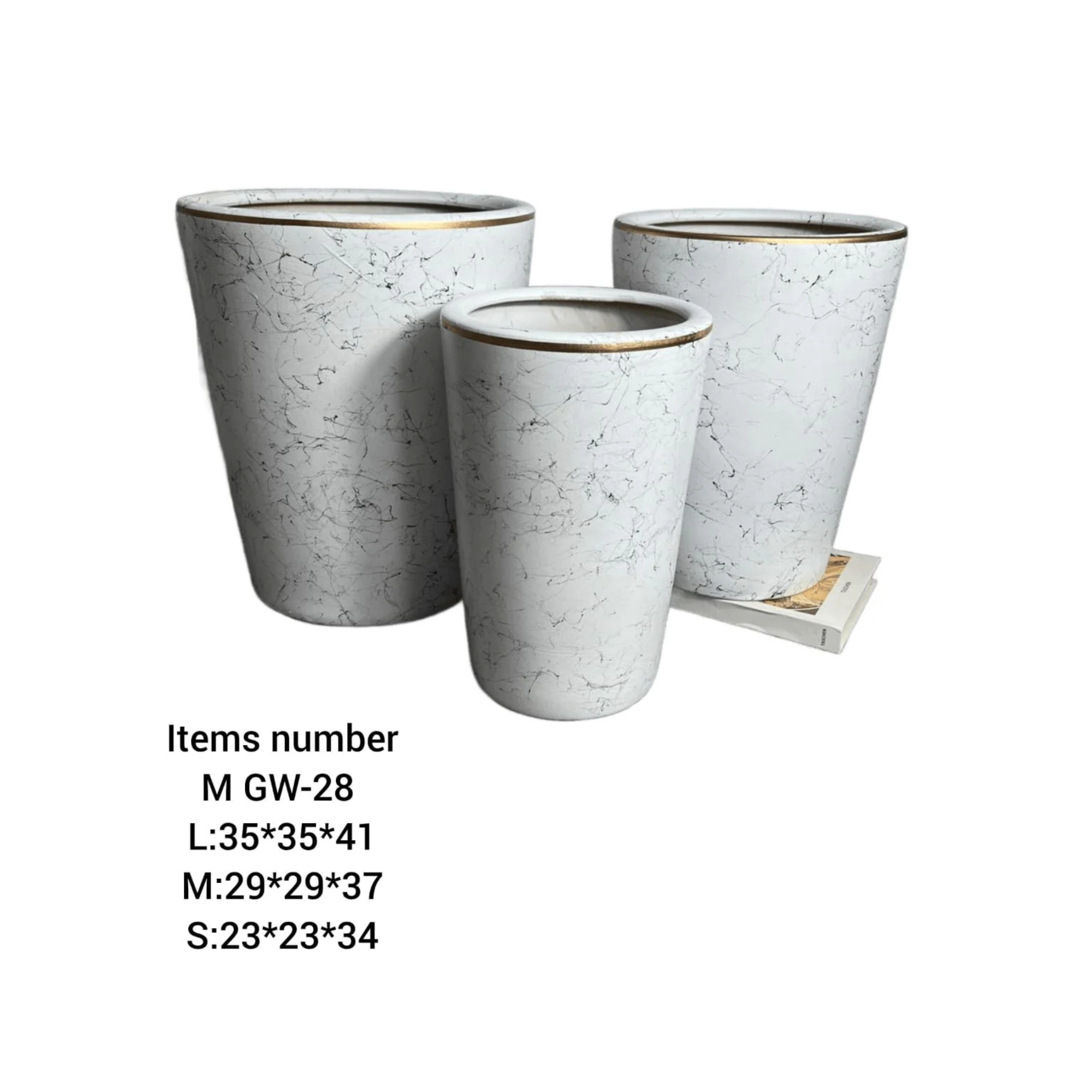 GW-28 Ceramic Pots combo Set