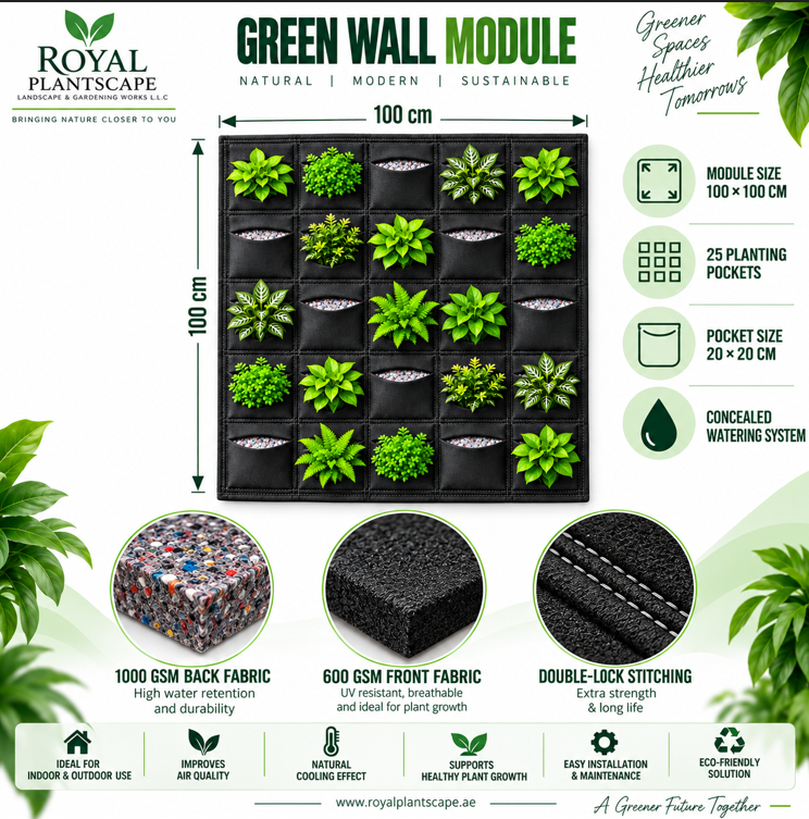 Green Wall Pocket Module