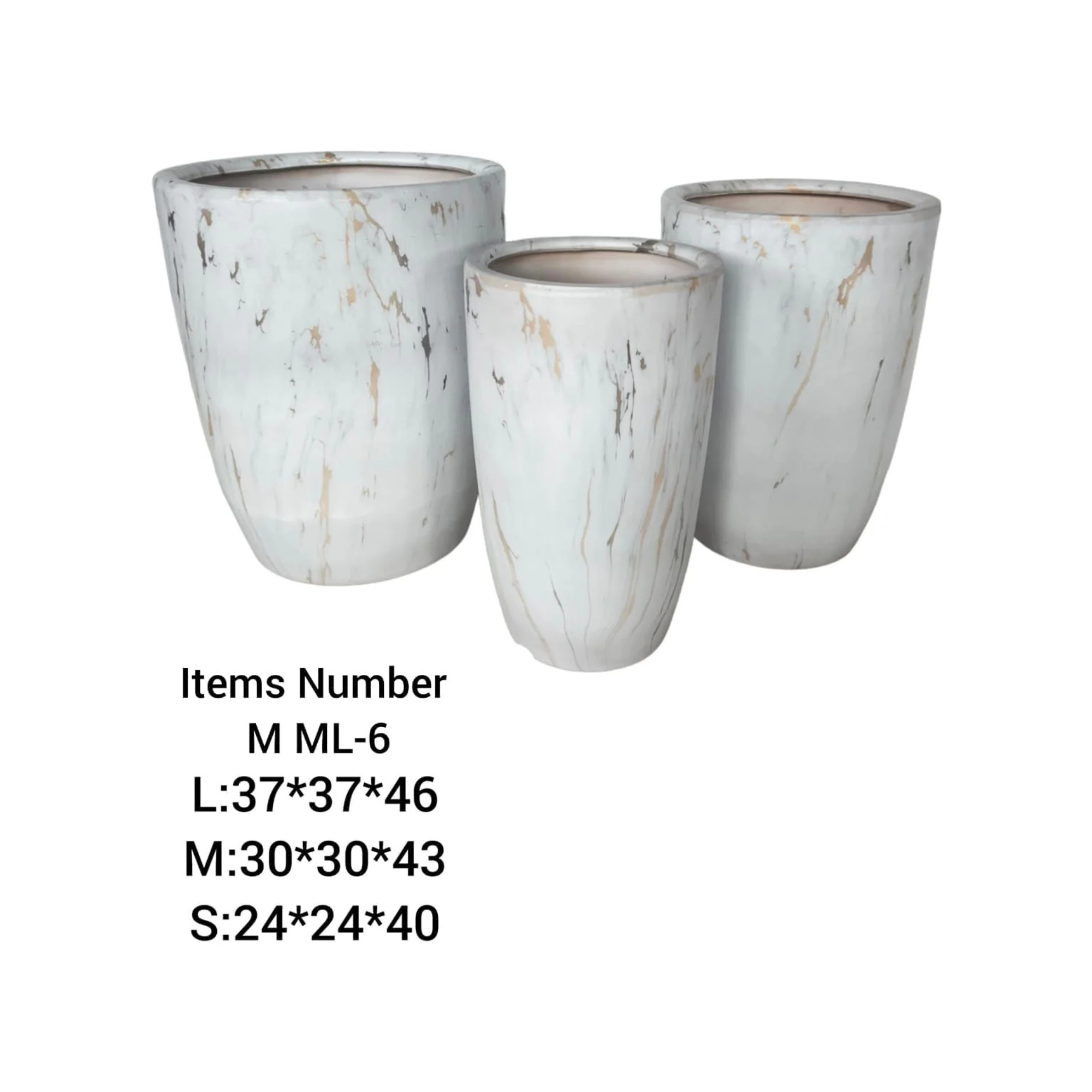 ML-6 Premium Ceramic Pot Combo