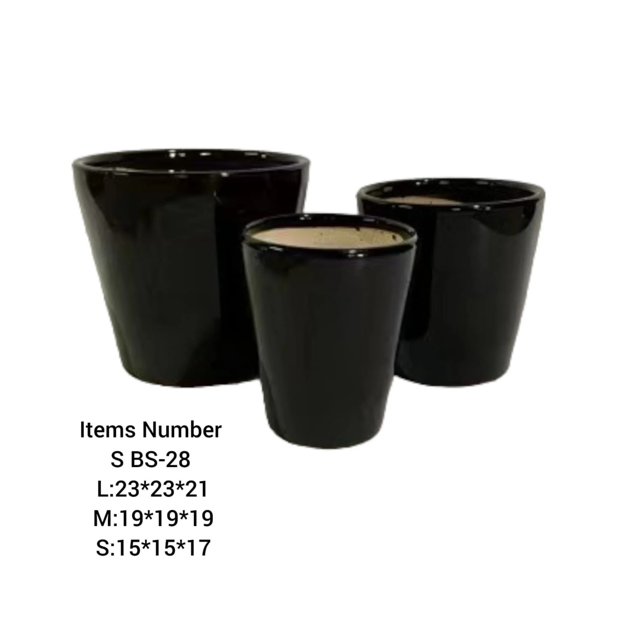 Premium Ceramic Pots Combo Set