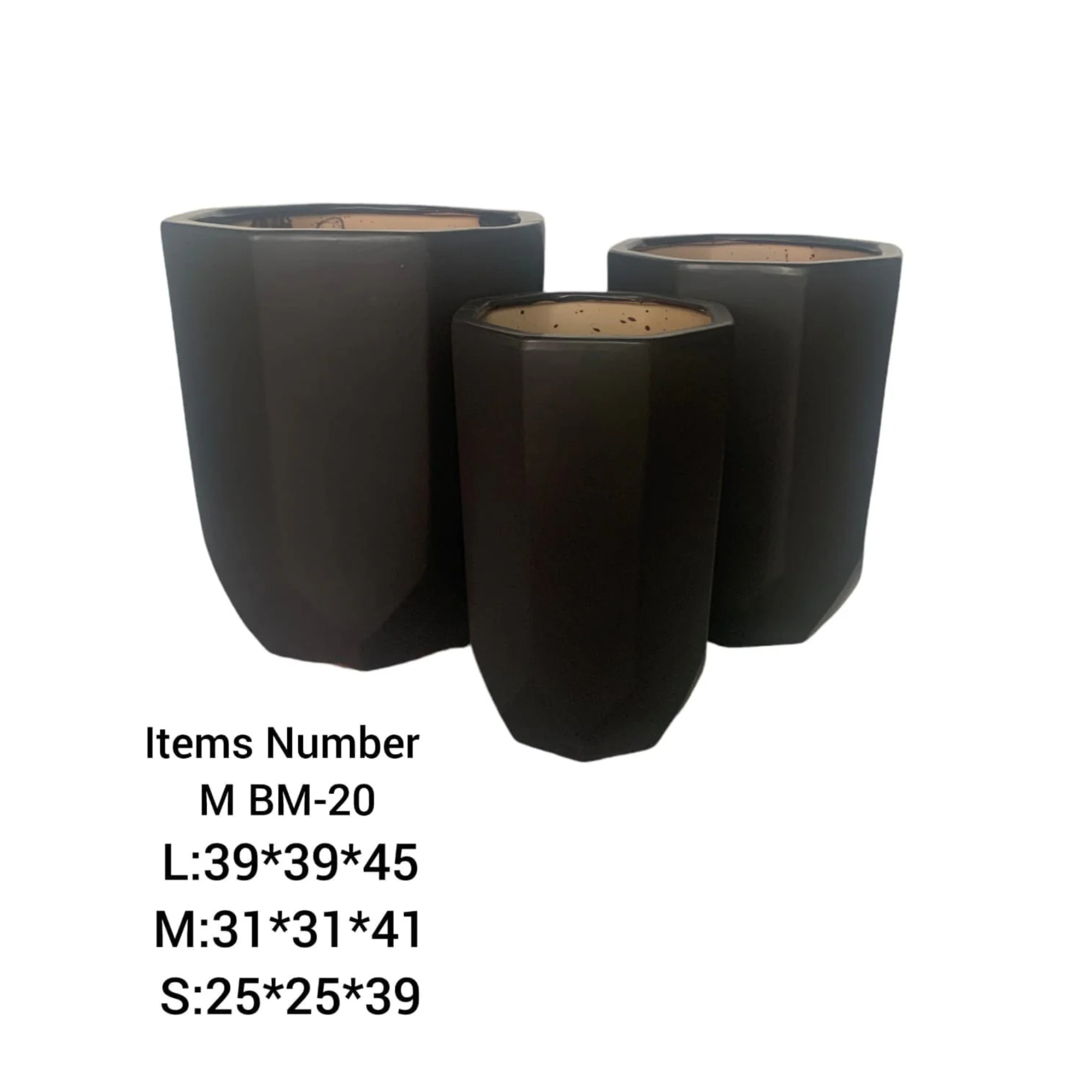 Premium Ceramic Pots Set BM-20