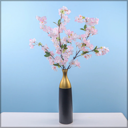 Decorative Artificial Silk Cherry Blossom Floral Stem