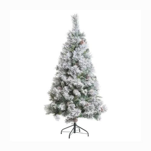 Best Feeric Minnesota Artificial Flocked Festive Tree