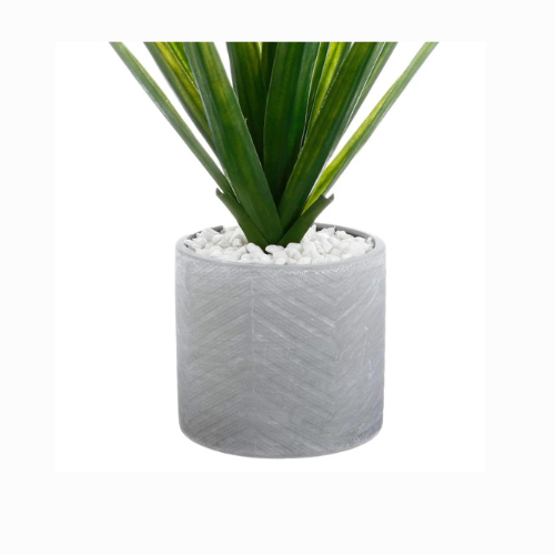 artificial aloe vera plant in pot Atmosphera Artificial Aloe Vera Plant With Ceramic Pot (47 cm) – Royal Plantscape Garden