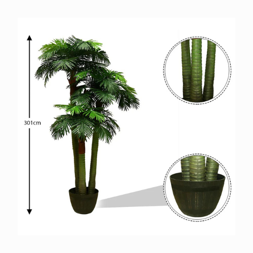 Artificial Coconut Plant Tree Height 301 Cm