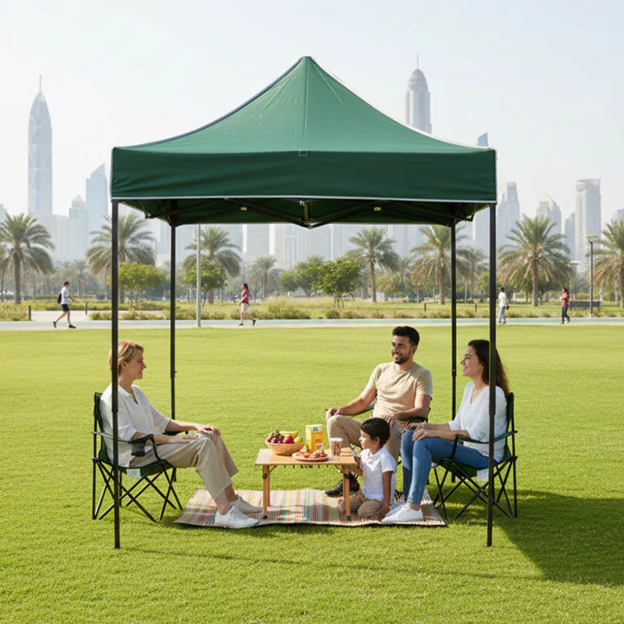 2x2m Outdoor Patio Top Cover Camping Tent (Tent Only)