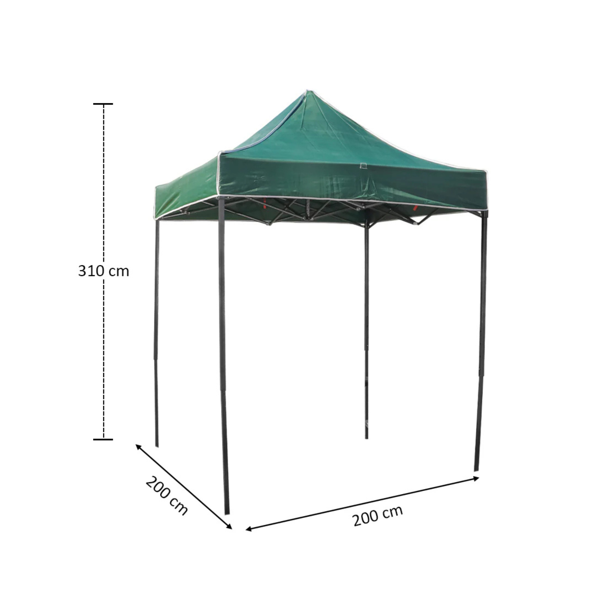 2x2m Outdoor Patio Top Cover Camping Tent (Tent Only)