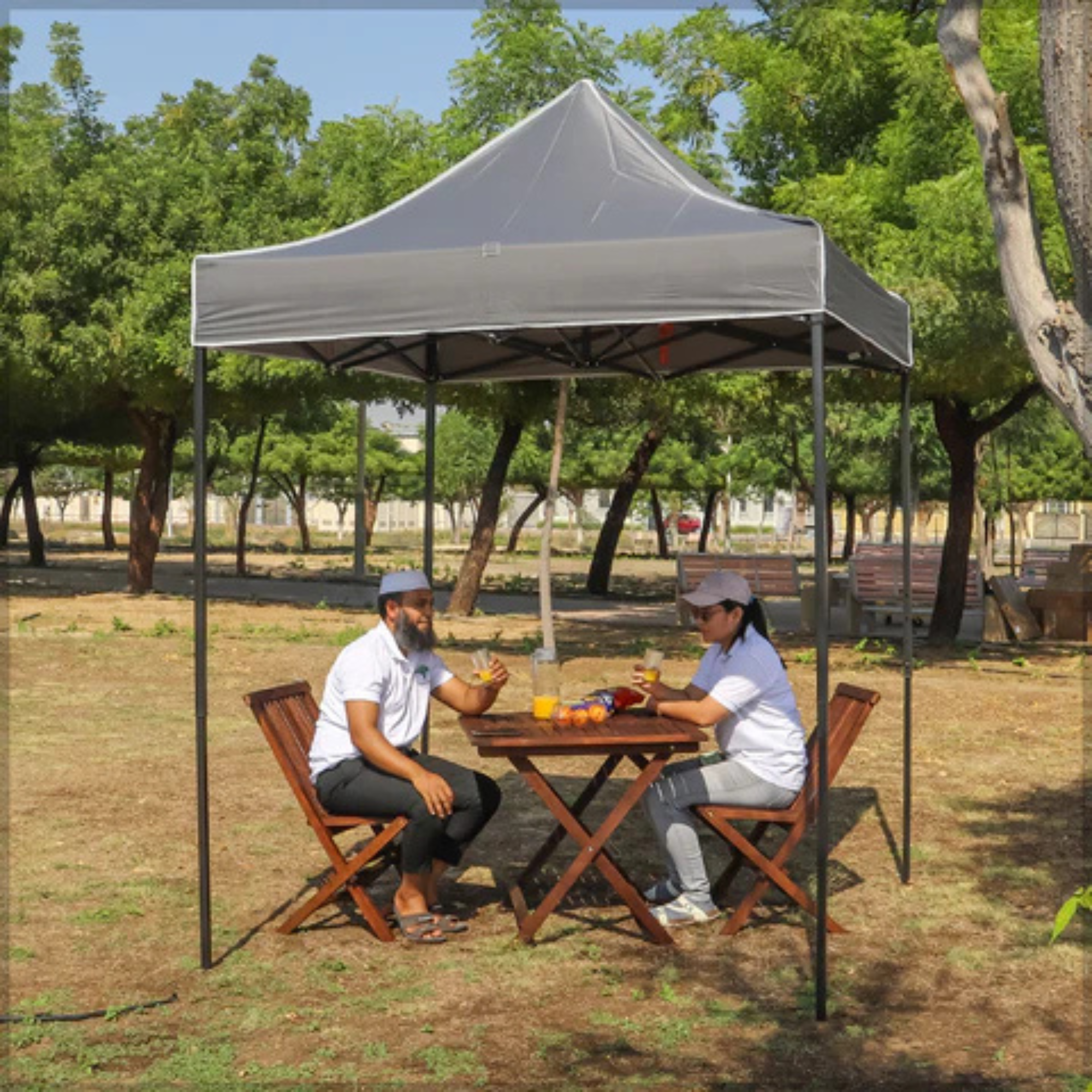 2x2m Outdoor Patio Top Cover Camping Tent (Tent Only)