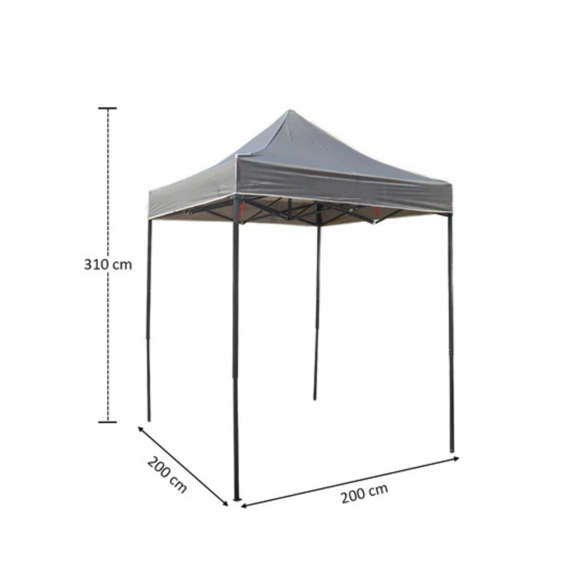 2x2m Outdoor Patio Top Cover Camping Tent (Tent Only)