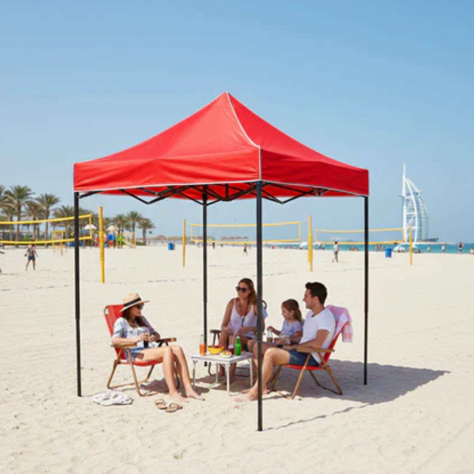 2x2m Outdoor Patio Top Cover Camping Tent (Tent Only)