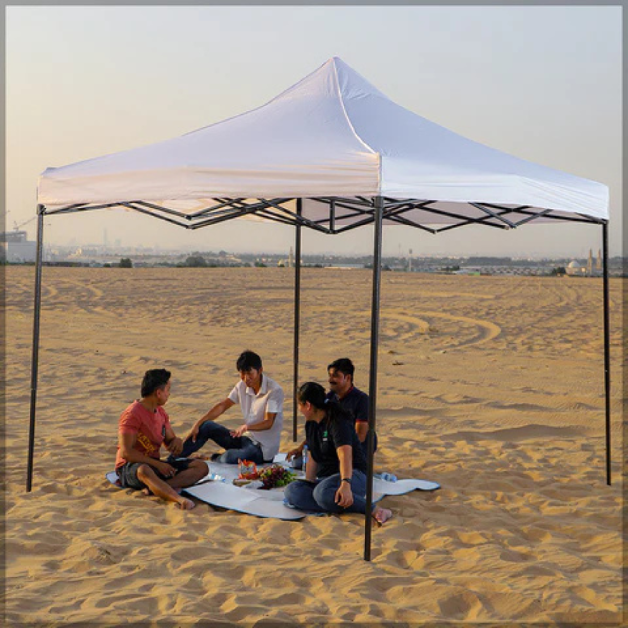2x2m Outdoor Patio Top Cover Camping Tent (Tent Only)
