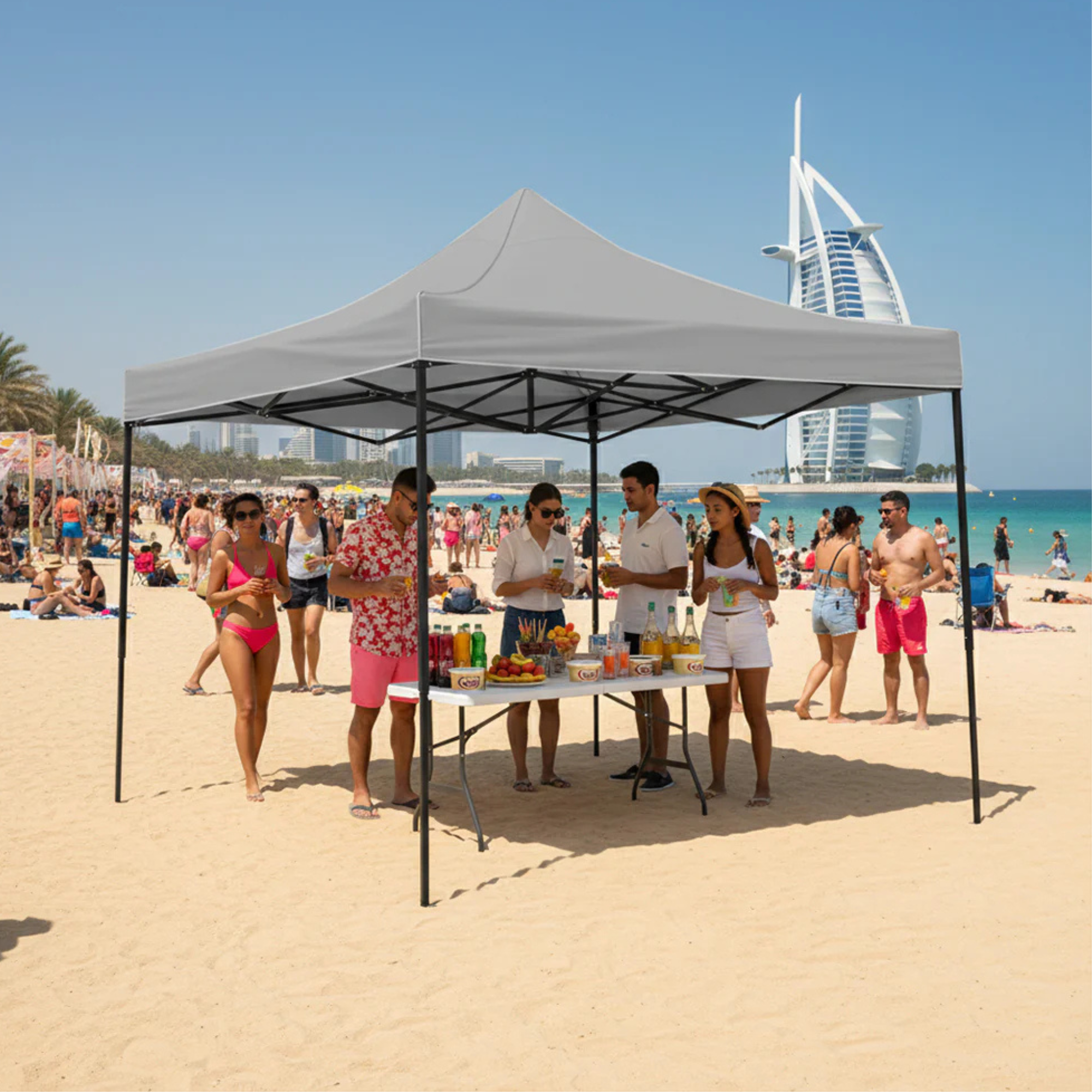 3x3m Outdoor Garden Top Cover Camping Tent (Tent Only)