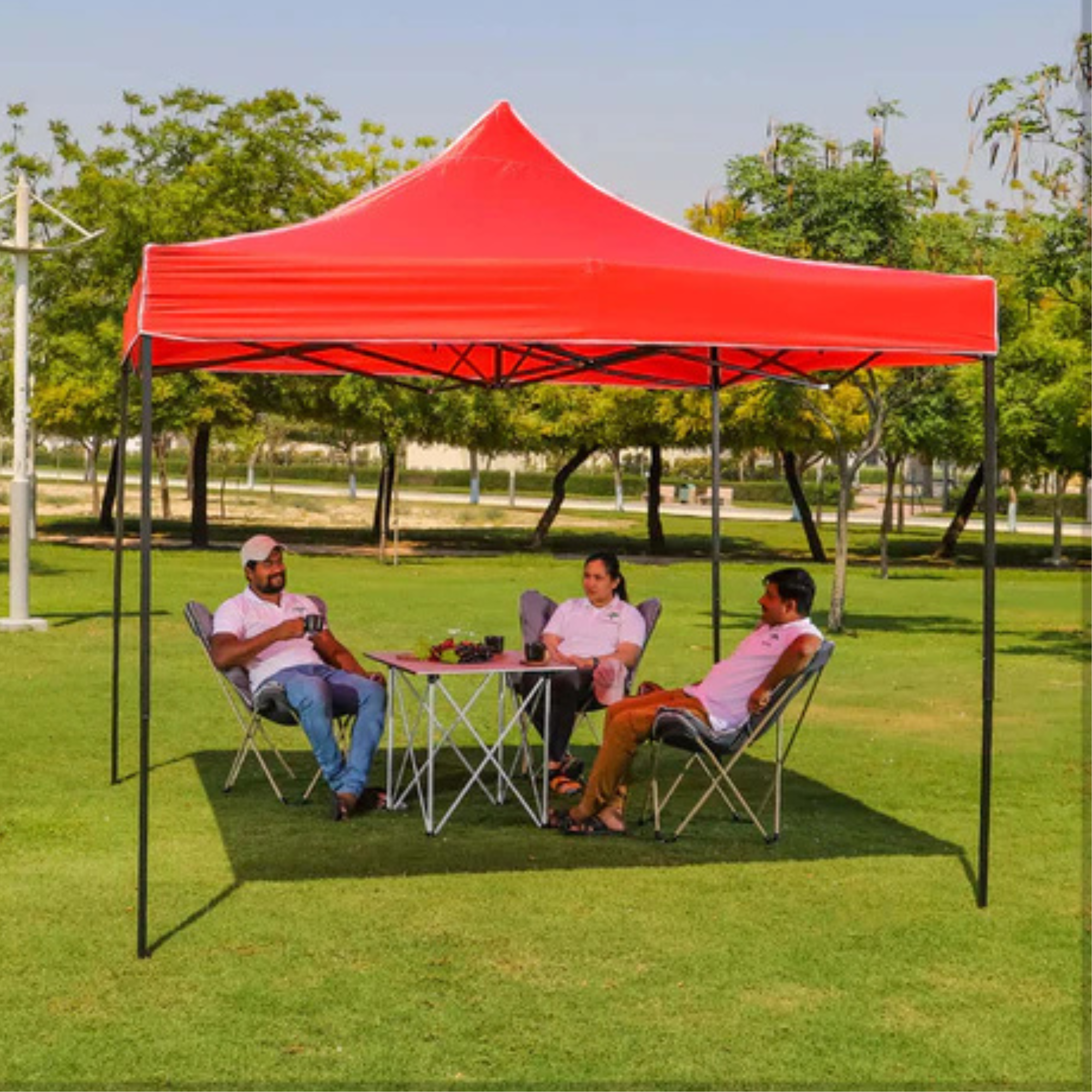 3x3m Outdoor Garden Top Cover Camping Tent (Tent Only)