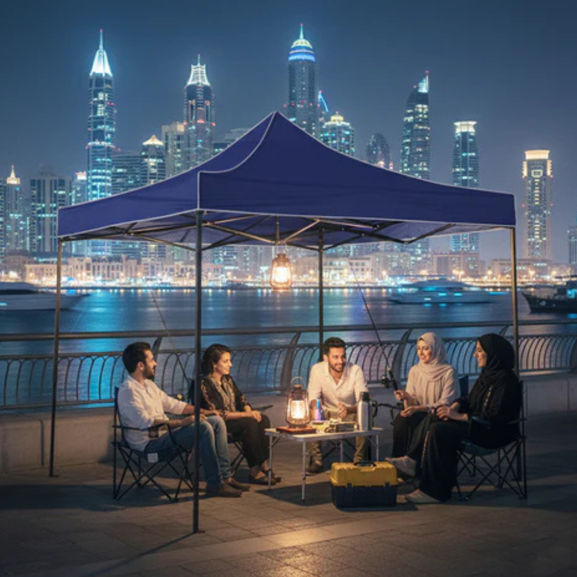 3x3m Outdoor Garden Top Cover Camping Tent (Tent Only)