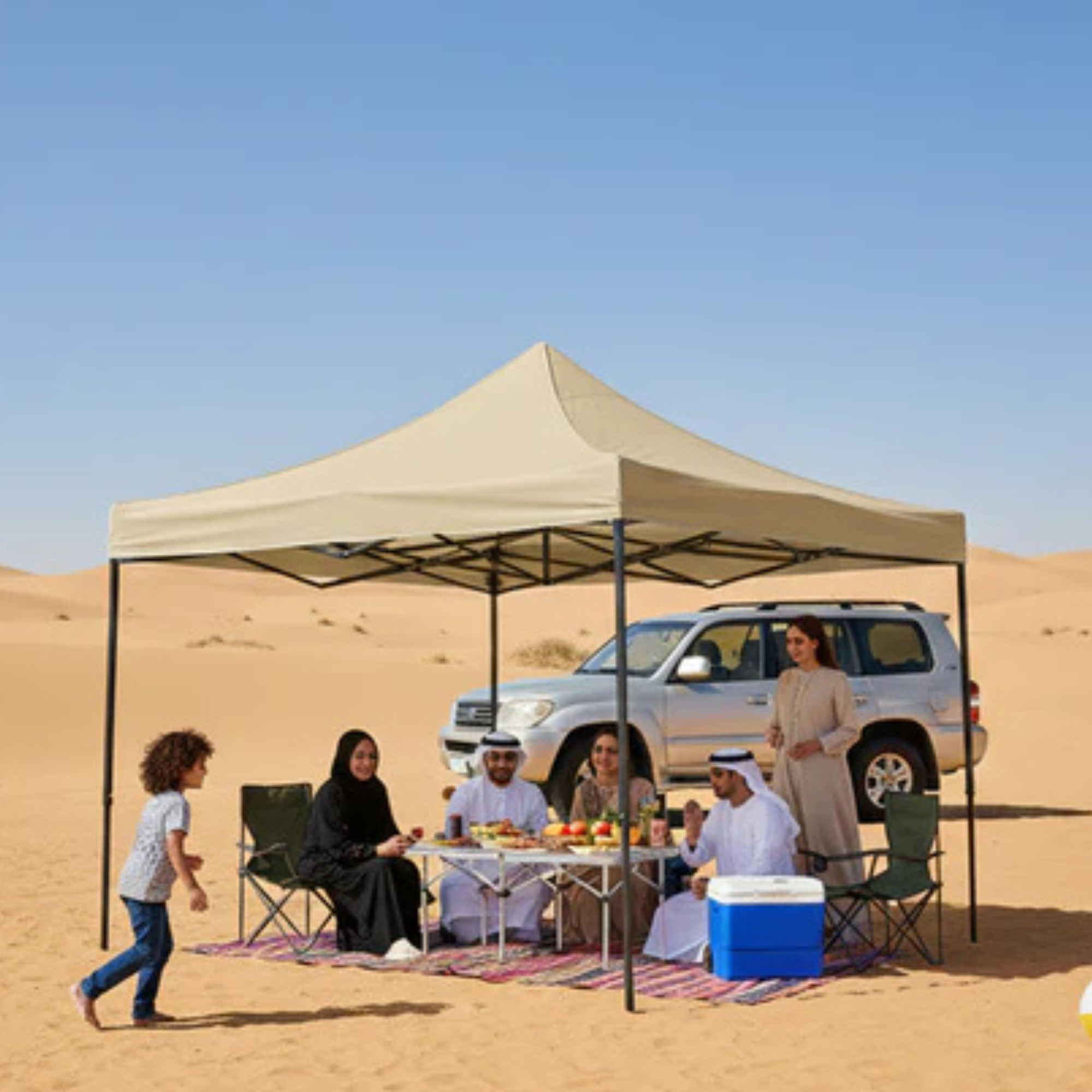 3x3m Outdoor Garden Top Cover Camping Tent (Tent Only)