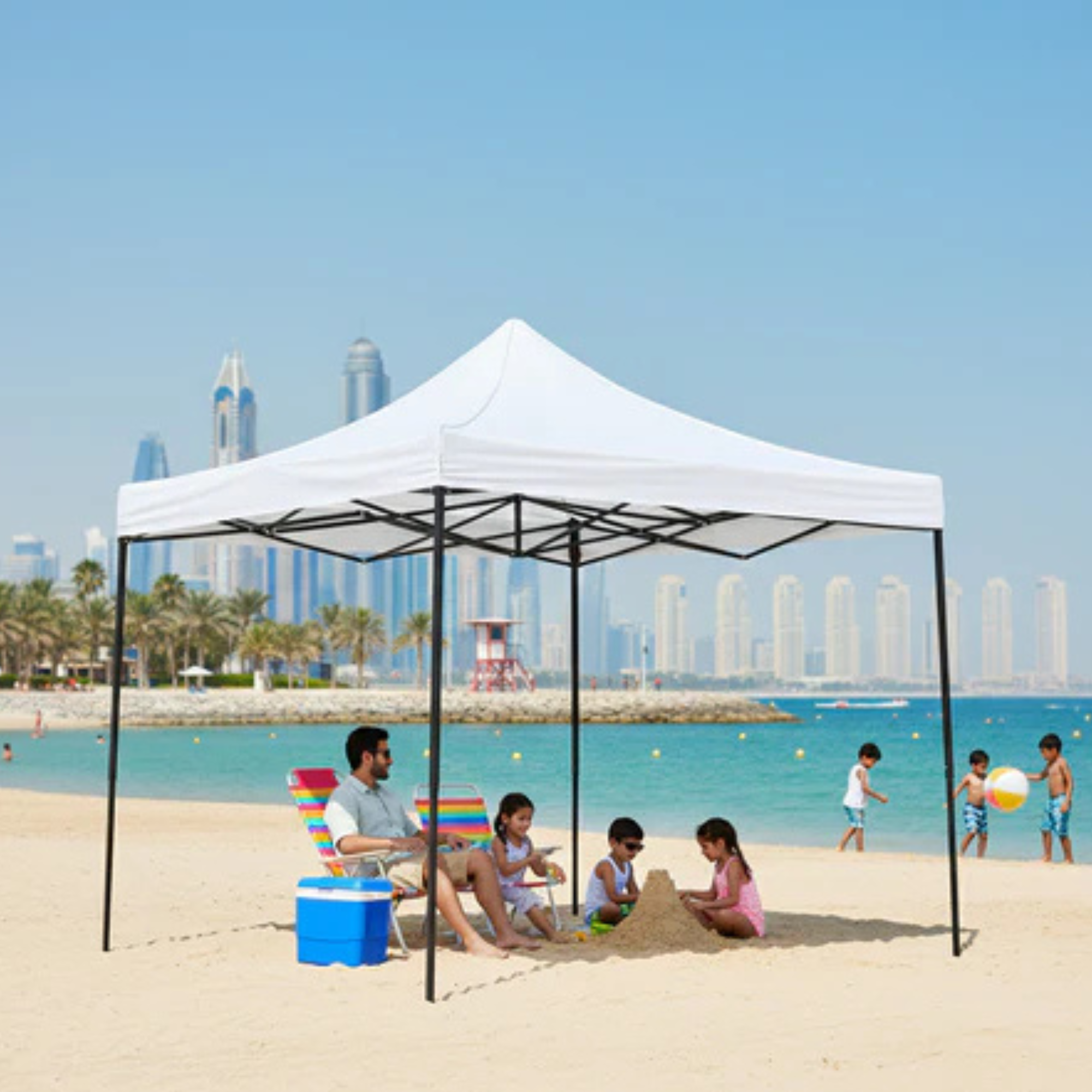 3x3m Outdoor Garden Top Cover Camping Tent (Tent Only)