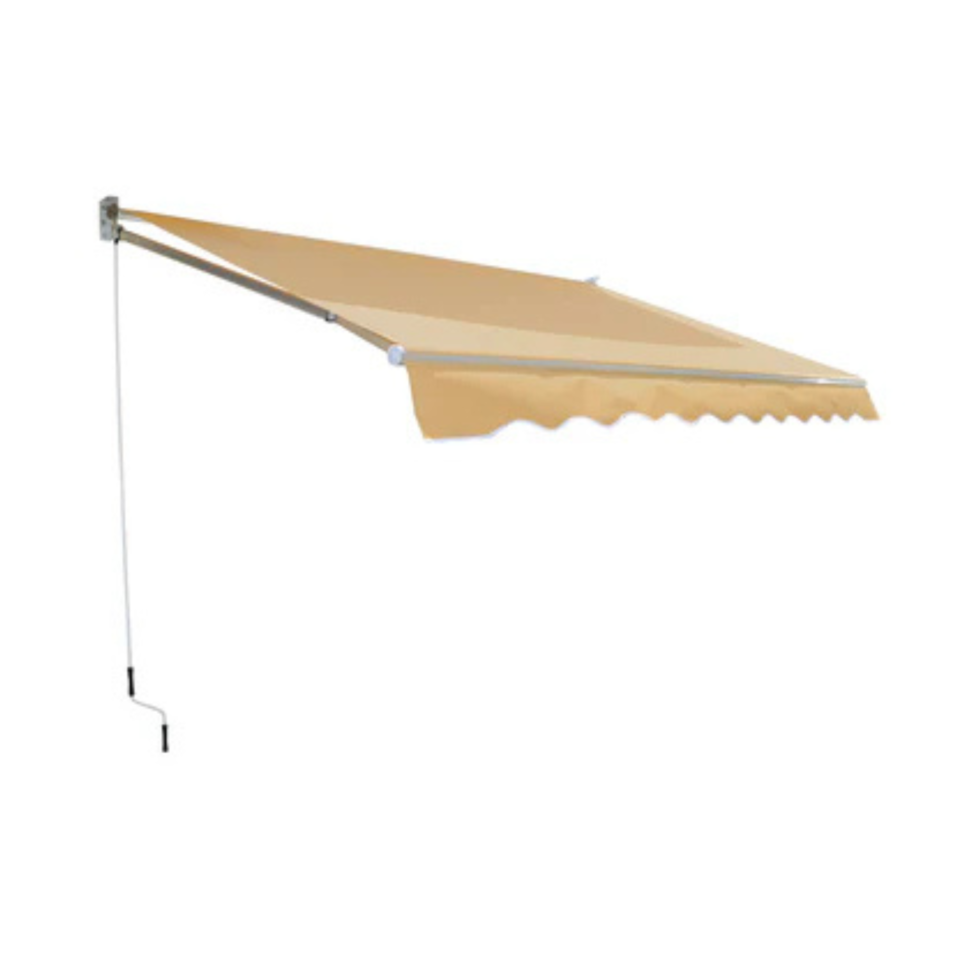 4x2.5m Khaki Outdoor Canopy Shelter with Installation