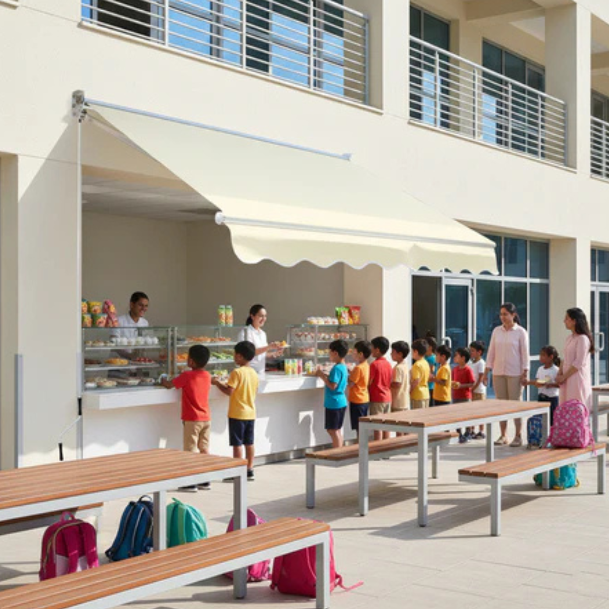 Outdoor Deck Canopy Shelter 3m x 2m