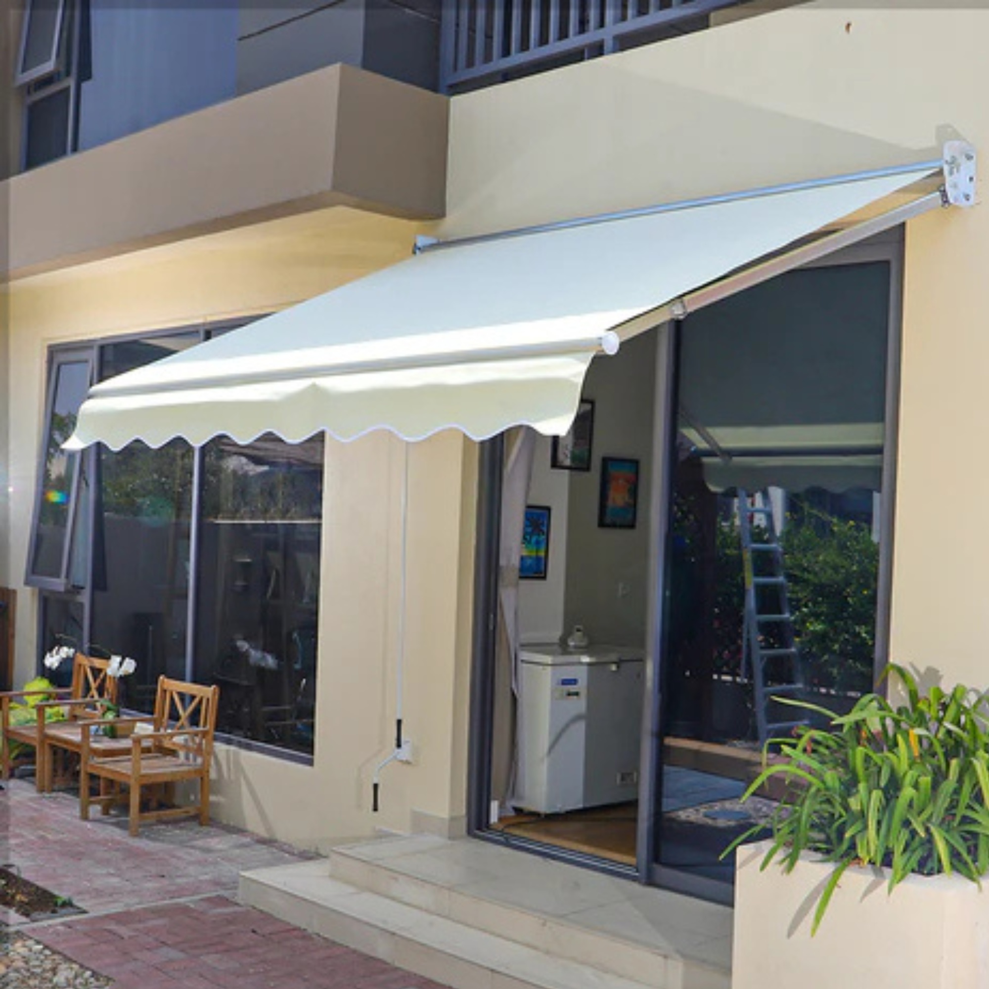 Outdoor Deck Canopy Shelter 3m x 2m