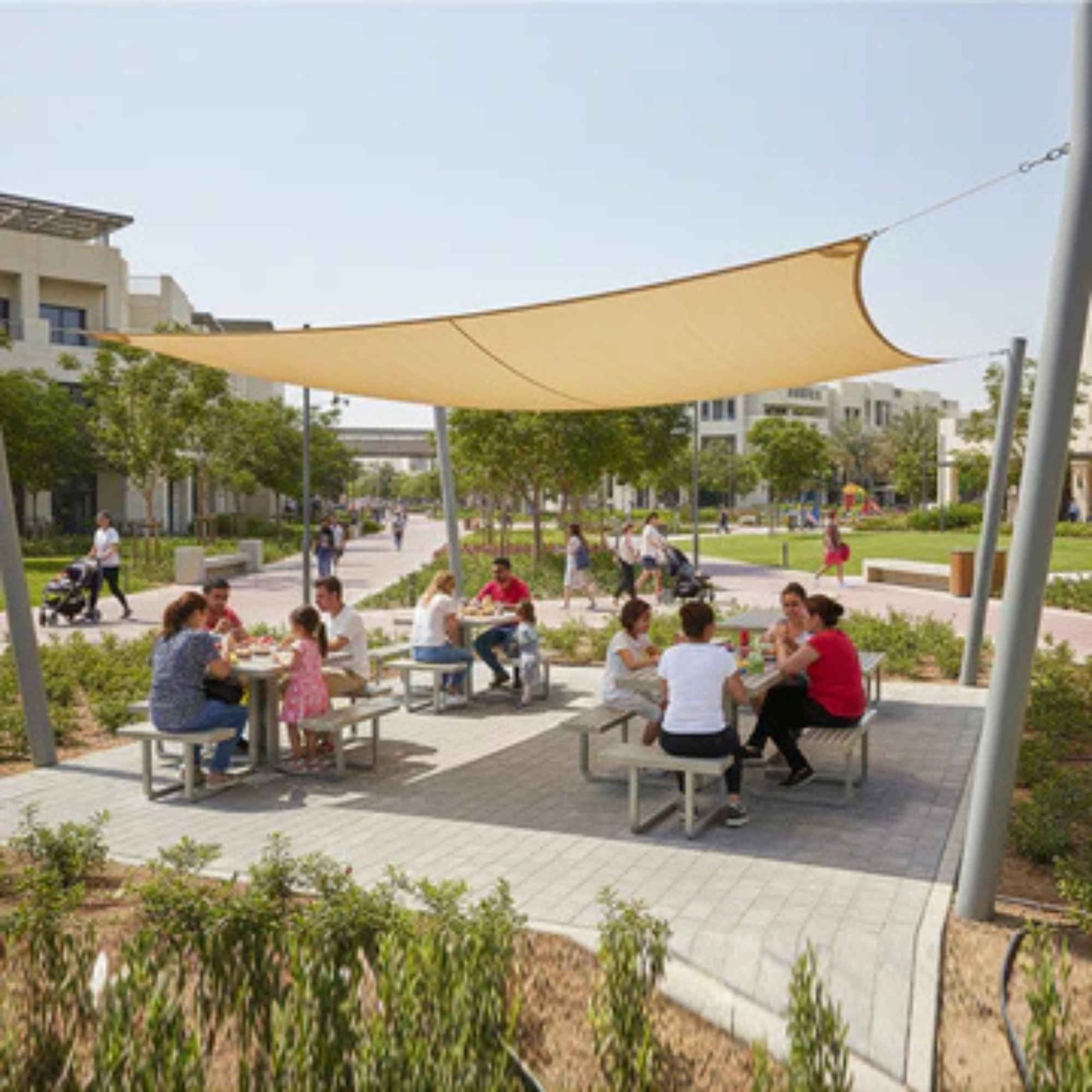 Garden Sun Shade Sail 400x600cm