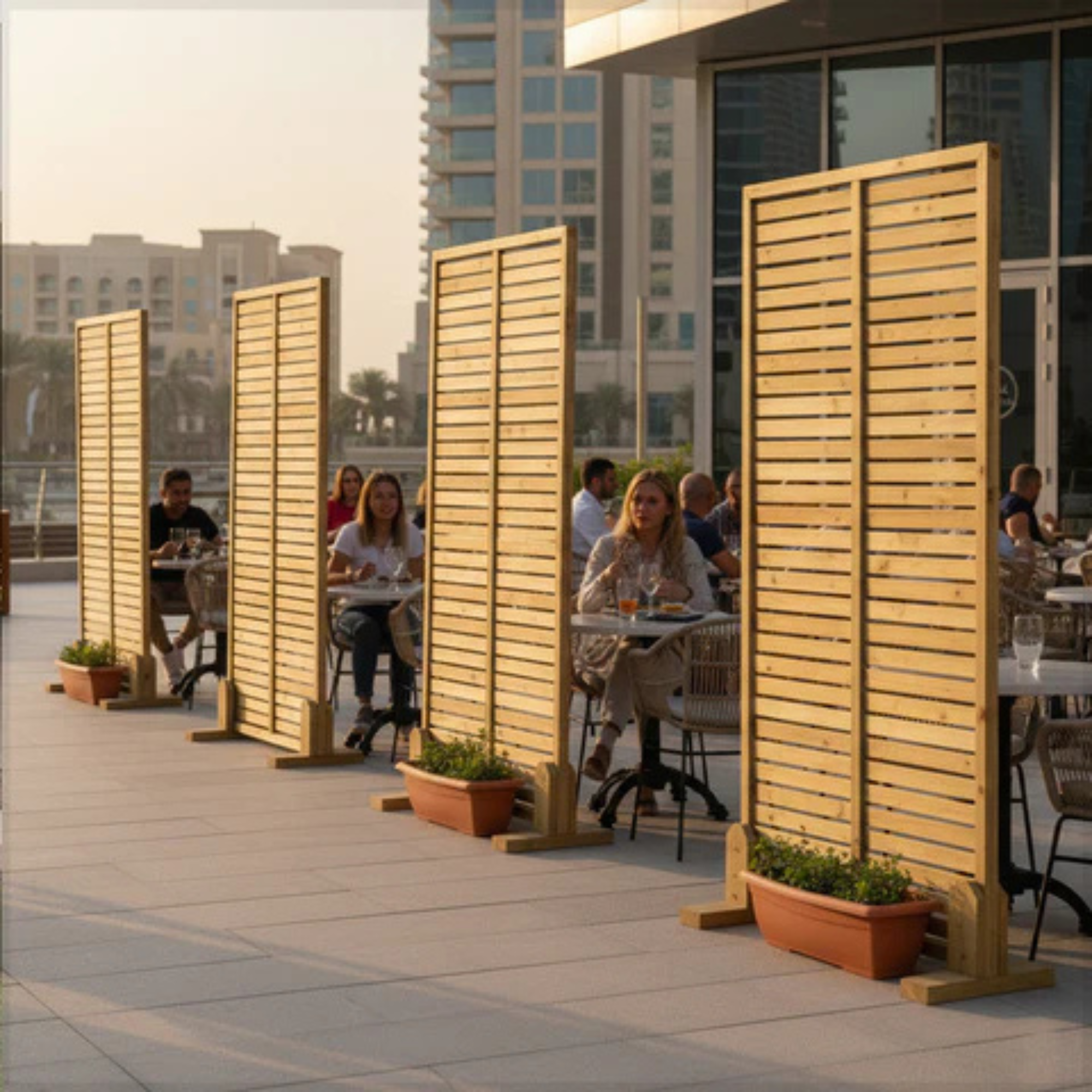 Garden Fence for Climbing Pots & Plants 1 Piece (Only Screen)