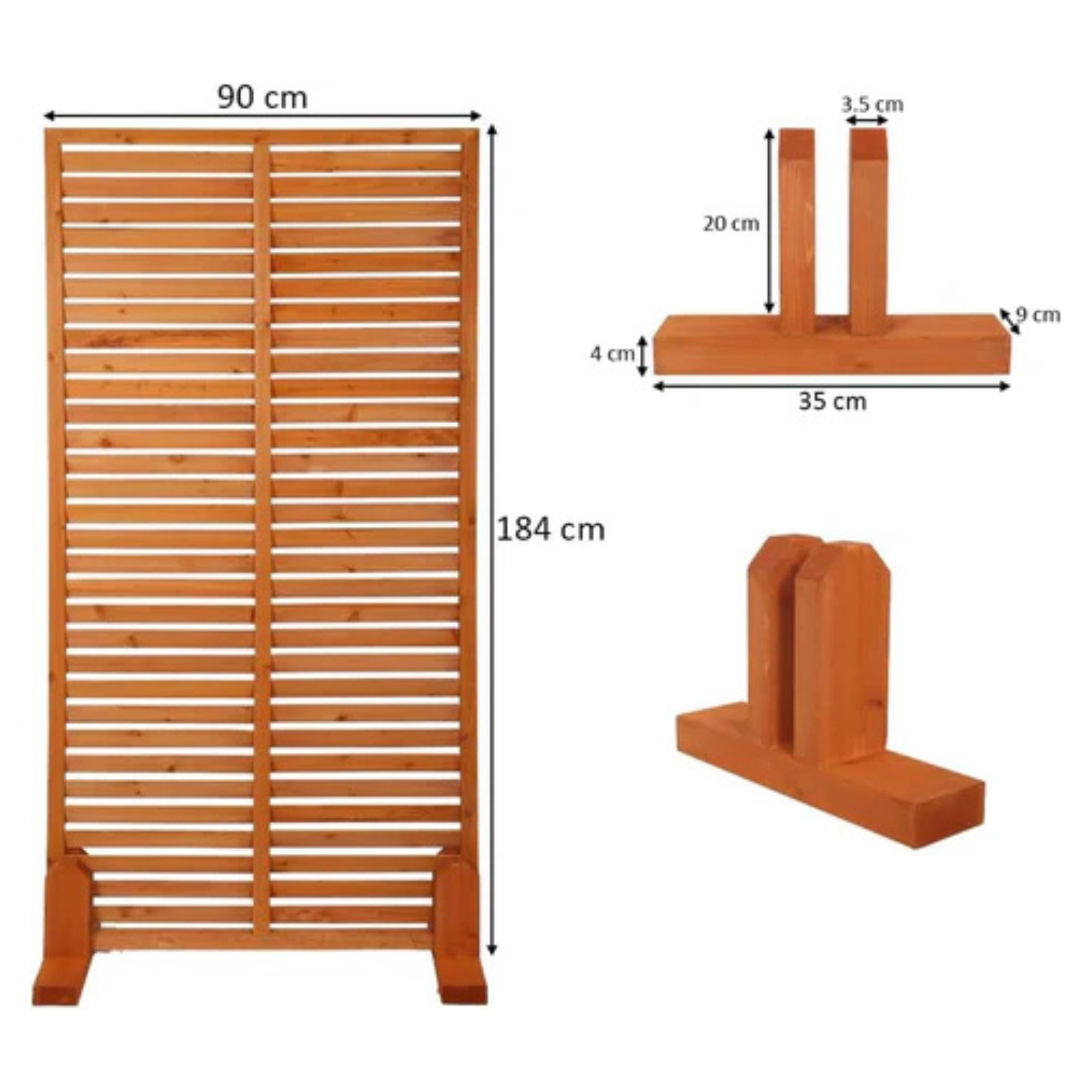 Garden Fence for Climbing Pots & Plants 1 Piece (Only Screen)