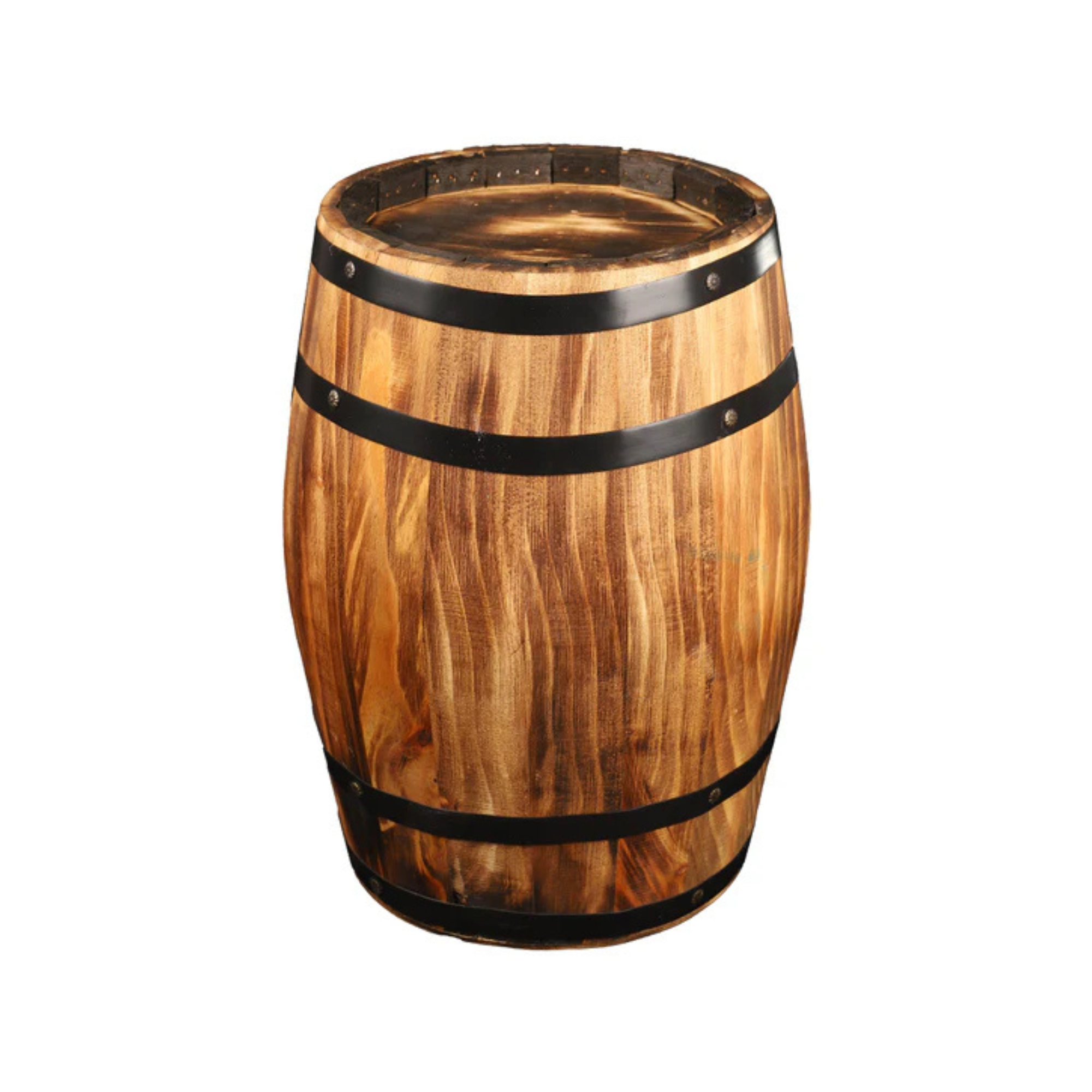 Decorative Wooden Barrel Only