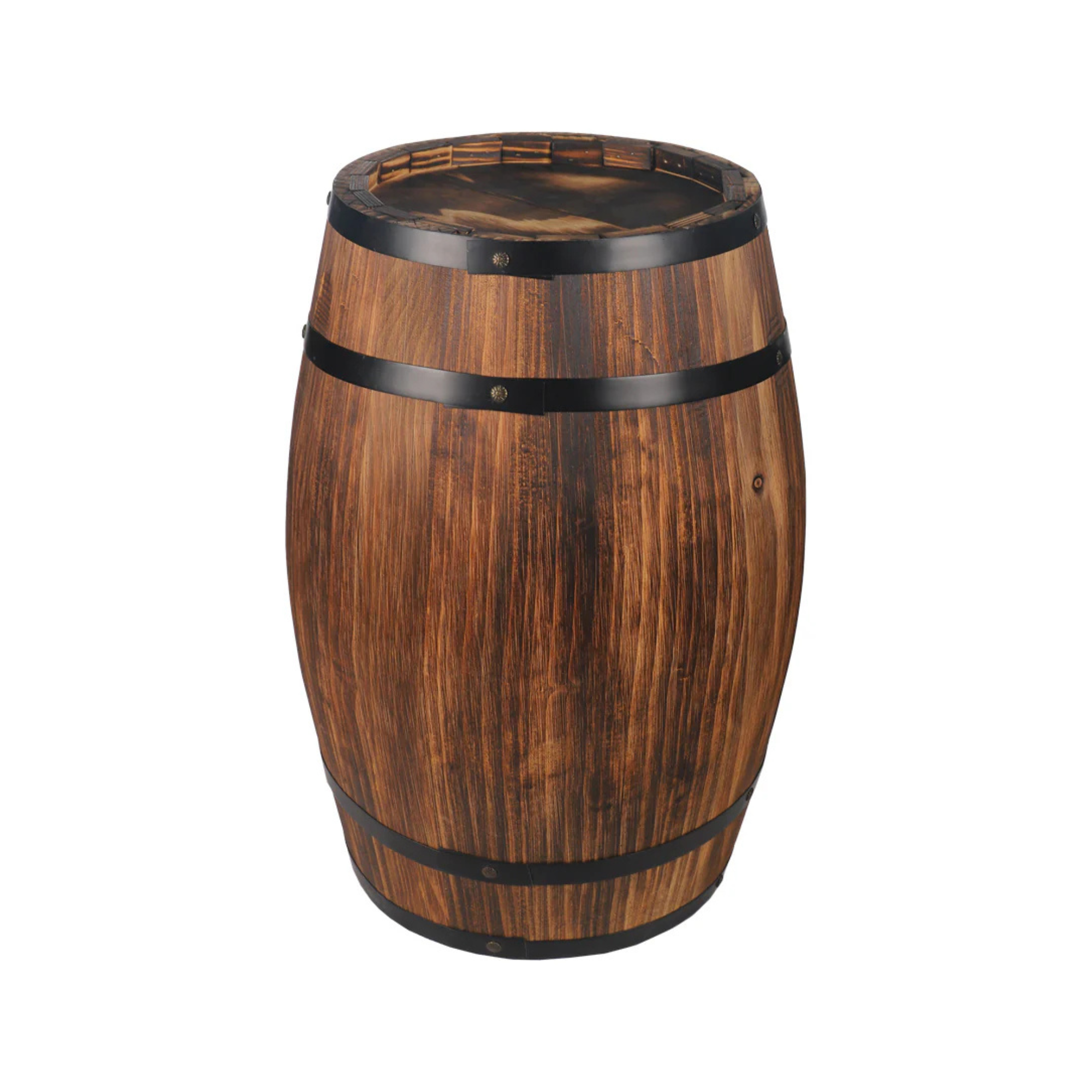 Decorative Wooden Barrel Only