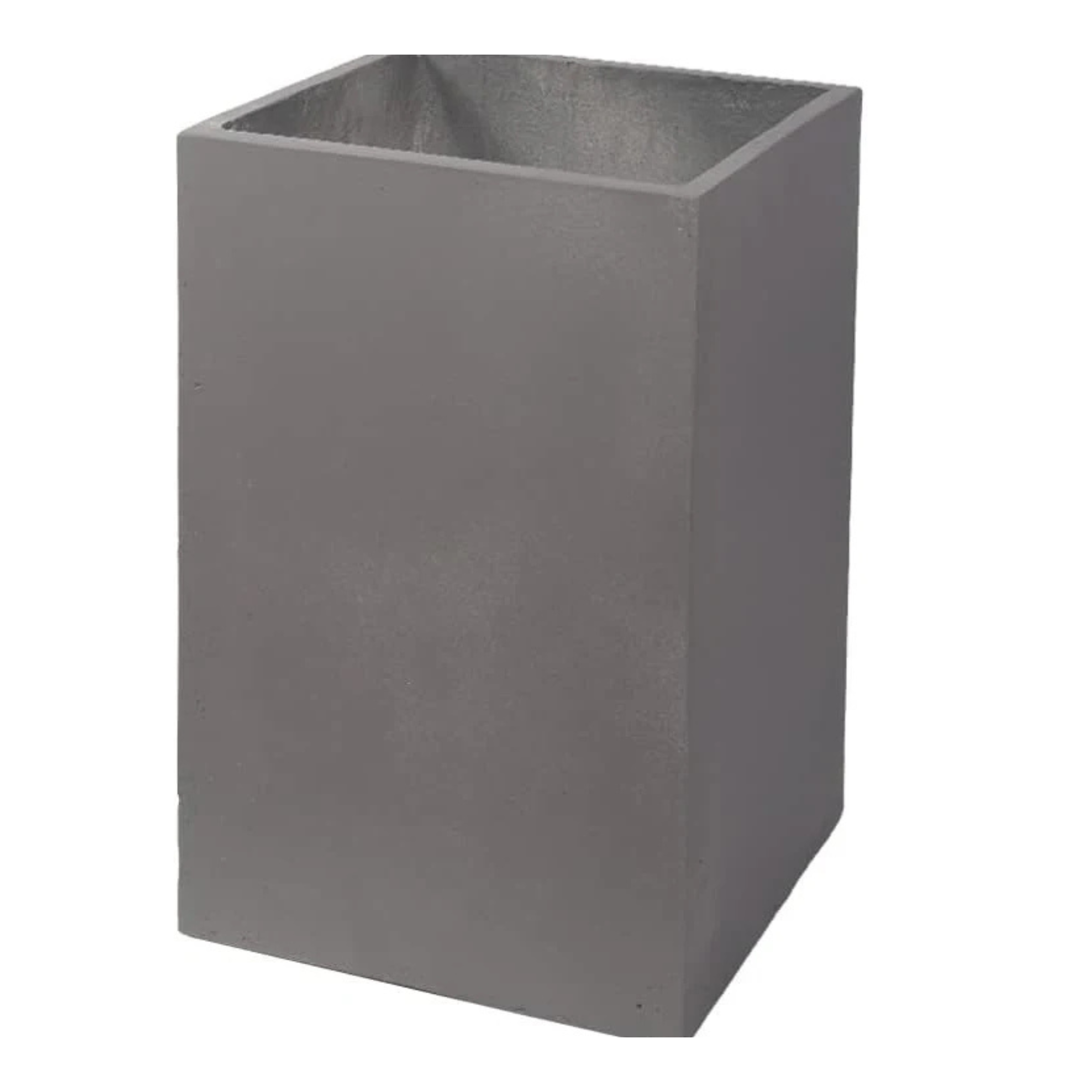 Modern Elegant Black Ceramic Planter Pots Set